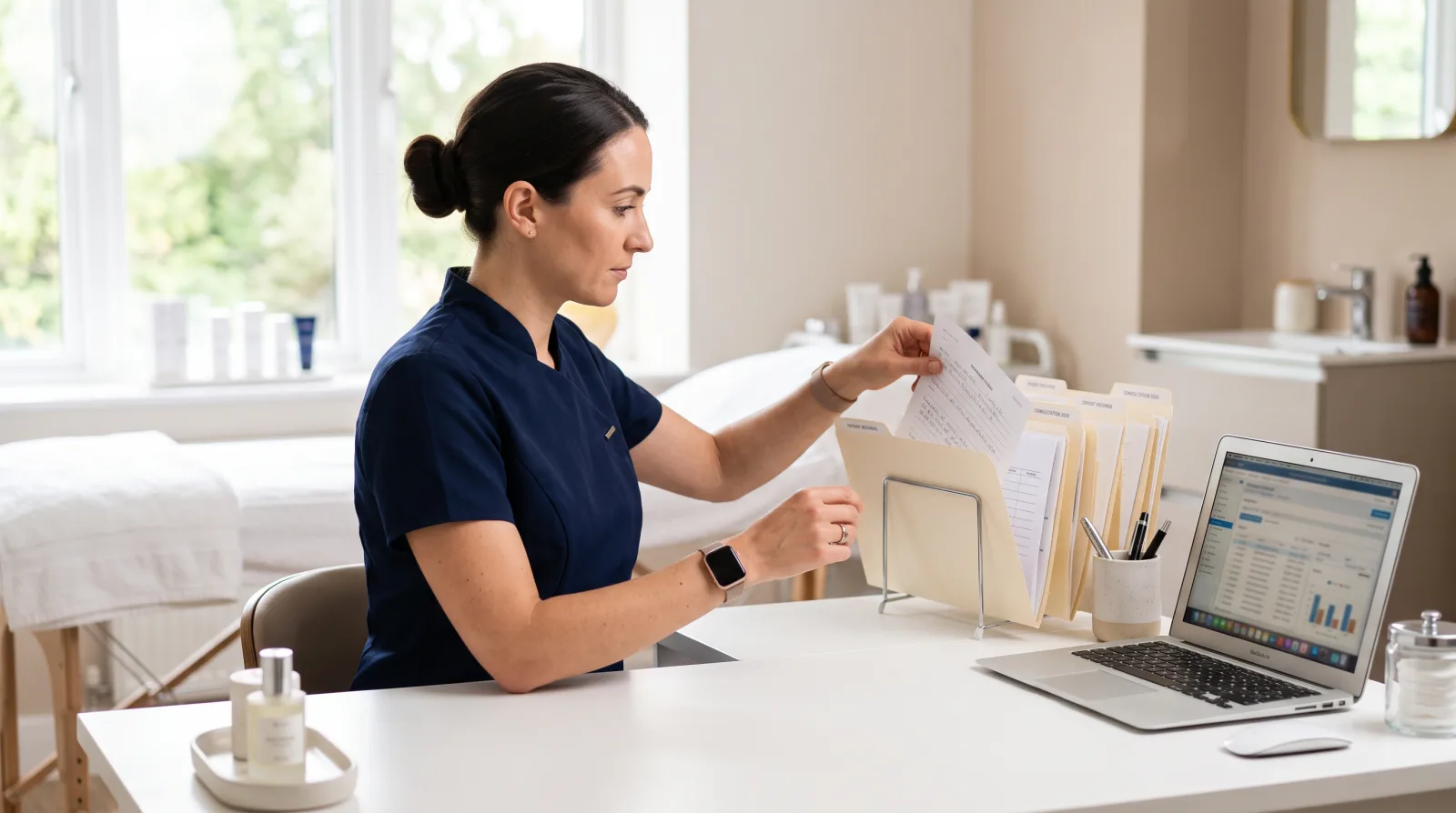 records that protect the client, the clinician and the clinic